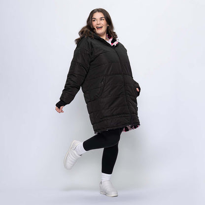 Black/Pink Leopard Print