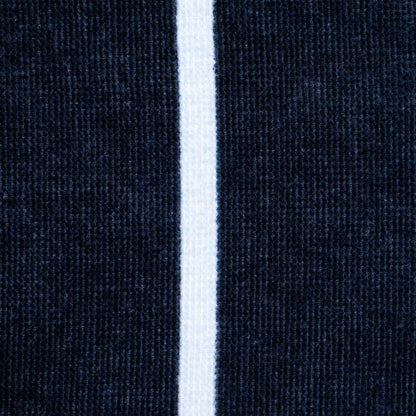 Long Navy Pin Stripe